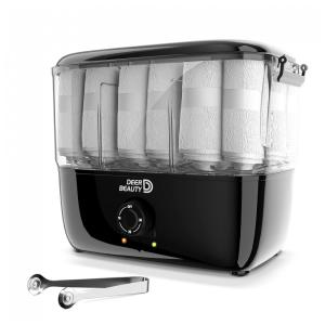 Vaporizador de toalhas - Aquecedor de toalhas quentes 600 W Aquecedor de toalhas úmidas de mesa. Suporta até 18