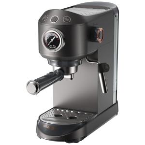Cafeteira Elétrica Programável Expresso 19 Bar Reservatório de 1L com Vaporizador, 110v, INTASTING ST 696B, Preto