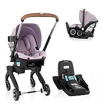 Bebê-Conforto e Carrinho Evenflo Shyft DualRide 4 em 1 com SensorSafe 1,4 a 13,6 kg Agate