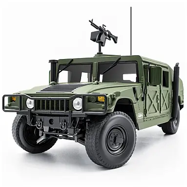 Carro Militar de Metal em
