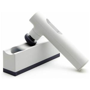 Massageador Pistola Elétrico Profissional Sem Fio 1 Acessório, LYRIC LYRC7187, Branco