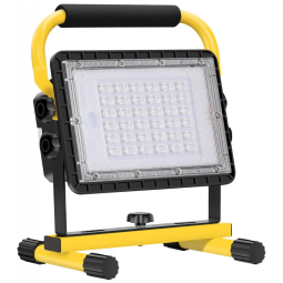 Luz de Trabalho Recarregável USB 60W 6000 Lúmens a Prova d, ELETOROT, Amarelo