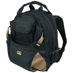 Mochila de Ferramentas Organizadora com 44 Compartimentos, CUSTOM LEATHERCRAFT 1134, Preto