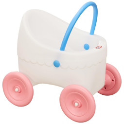 Carrinho de Boneca Clássico Serve para Bonecas de até, Idade Recomendada 2 a 6 Anos, LITTLE TIKES 4475, Branco