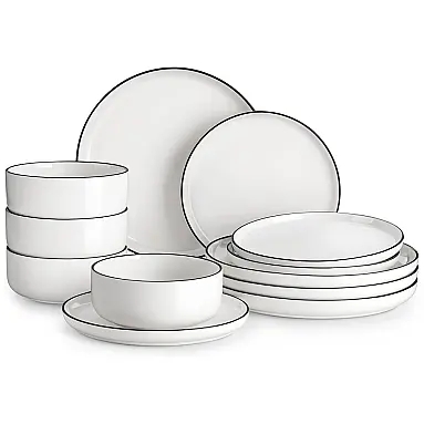 Conjunto de Pratos e Tigelas