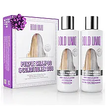 Shampoo e Condicionador 237 mL Vegano para Loiros e Platinados Perfeitos Anti Tom, BOLD UNIQ BLU00138VENUK, Branco