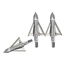Ponta de Flecha Excalibur Boltcutter B.A.T. para Besta 150 Grãos Aço Inoxidável 2,7 cm Diâmetro de Corte Pacote com 1