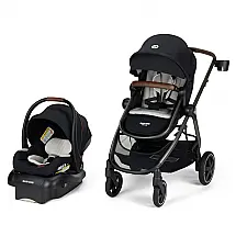 Sistema de Viagem Maxi-Cosi Zelia 2 Luxe 5-em-1 Areia Ônix com Cadeirinha Bebê