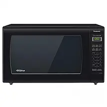 Micro Ondas de Bancada 62L com Tecnologia Inverter e Sensor Genius, 110V 1250W, Panasonic SN936B, Preto
