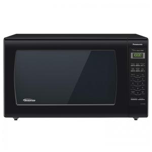Micro Ondas de Bancada 62L com Tecnologia Inverter e Sensor Genius, 110V 1250W, Panasonic SN936B, Preto