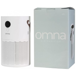 Purificador de Ar com Display LED, Silencioso e Área de até 20 m2, OMNA, Branco