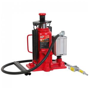 Macaco de Garrafa Hidráulico de Ar Pneumático Manual até 20 Toneladas BIG RED TA92006 Torin