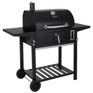 Churrasqueira a Carvão Potátil, Serve até 10 Pessoas, ROYAL GOURMET CD1824AX, Preto