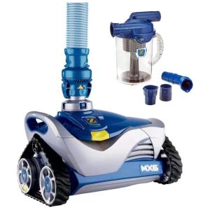 Robô Aspirador de Piscina com Mangueira, Recipiente para Folhas e Sucção Ciclônica e X-Trax para Manobrabilidade, 110V, Zodiac, Azul
