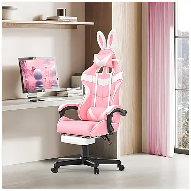 Soontrans Cadeira Gamer Ergonômica Reclinável