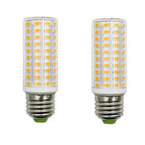 Kit 2 Lâmpadas LED Milho E27 20W 3000K Branco Quente, 110 LEDs,Equivalente 150-200W,Iluminação Econômica e Potente para Ambientes internos