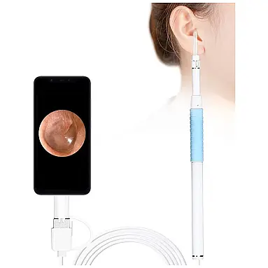 Otoscópio Endoscópio USB, 3 em