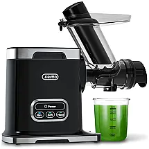 Aeitto Centrífuga de Frutas, 2 Velocidades, Aço Inoxidável, 150W, 110V, Preto