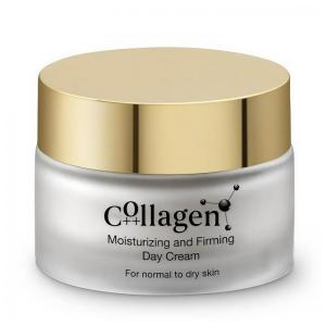 Creme Anti-Envelhecimento, Firmante e Hidratante para Pele Seca, Sem Perfume, 50 mL, Collagen, Branco