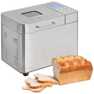 Panificadora Automática com 25 Modos, 550W, 110v, DECO CHEF BMSTS01, Prateado