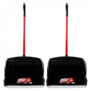 Pá Coletora Profissional com Alça de Aço Libman 1168, Preta