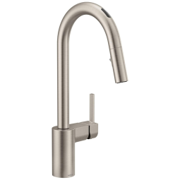 Torneira Cozinha Inteligente com Controle de Voz e Sensor de Movimento, Aço Inoxidável, Moen Align 7565EVSRS