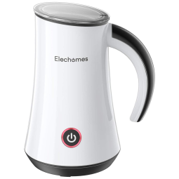 Espumador Elétrico Automático 200 mL, Aço Inoxidável, 110v, ELECHOMES K07 U45CM 01, Branco