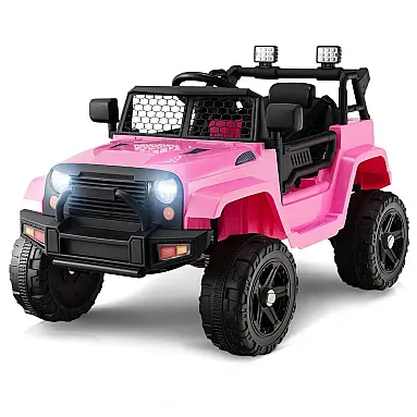 Caminhão Elétrico Infantil OLAKIDS Rosa