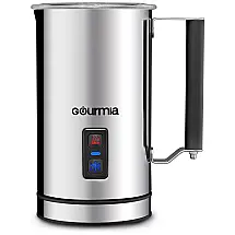 Espumador Elétrico 3 em 1 para Leite 240 mL, Aço Inoxidável, 110v, GOURMIA GMF225, Prateado