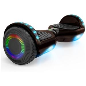 Hoverboard Off Road com Alto Falante Bluetooth, Luz LED, 220v, SISIGAD, Laranja