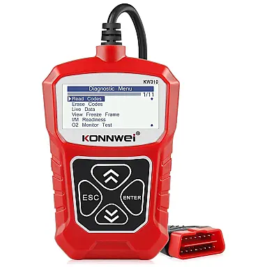 Scanner Automotivo KW310 com Diagnóstico