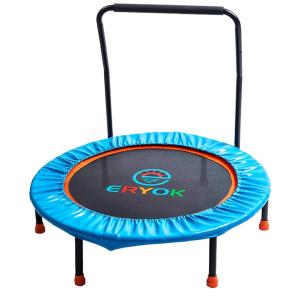 Cama Elástica Interna Dobrável com Apoio Ajustável, até 61 kg, ERYOK, Azul