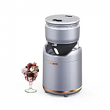 Sorveteira BRIOBITE Prata recarregável sem fio 500 ml BL500 USB-C