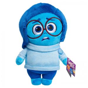 Pelúcia Falante Personagem Tristeza 19 cm de Altura, Divertida Mente 2, para Crianças de 3 Anos ou Mais