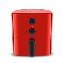 Fritadeira Elétrica AirFryer 1L de Capacidade e Desligamento Automático, 700W, 110v, ELITE GOURMET EAF 3218R, Vermelho