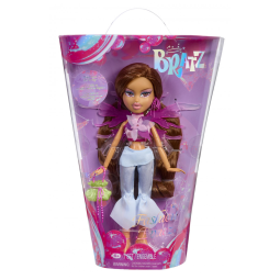Boneca de Fantasia Colecionável Bratz Fashion Pixiez Yasmin com Roupas e Acessórios Reais