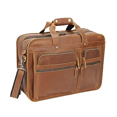 Bolsa Maleta de Couro Masculina