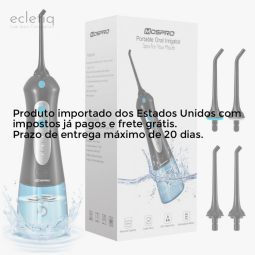MOSPRO FC159 Irrigador Oral Portátil e Recarregável 300mL IPX7