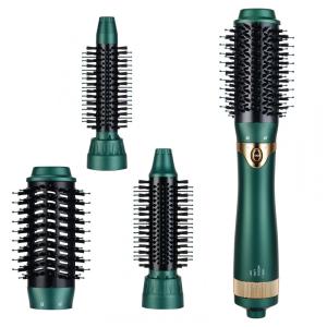 Escova Rotativa Modeladora com 3 Acessórios, 110V, SINPERNE SM 5258, Verde
