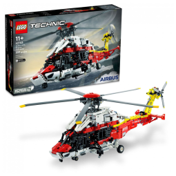 LEGO Technic Airbus H175 Rescue Helicopter 42145 Toy Building Set for Kids, Girls, Boys Aged 11 Learn How a Helicopter Works 2,001 Pieces