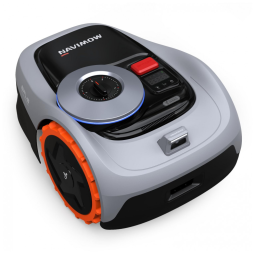 Robô Cortador de Grama Sem Fio, até 600 m2 com Controle por APP e Mapeamento Inteligente, Navimow i105N, 110V Cinza e Laranja