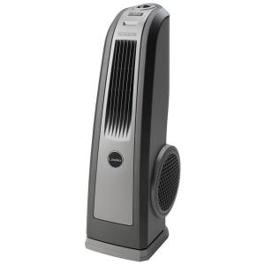 Ventilador de Torre com 3 Velocidades e Oscilação para Quart e Sala, 110V, Lasko 4924, Cinza