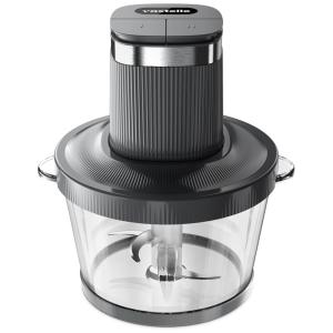 Processador de Alimentos até 8 Xícaras com 2 Velocidades VASTELLE, 110V 350W, Cinza