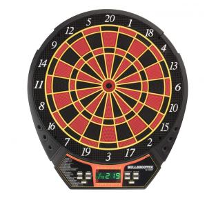 Jogo De Dardos Eletrônico, Com Display LCD, 29 Jogos E 90 Variações, Preto,2 Jogadores.Arachnid