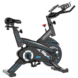 pooboo Indoor Cycling Bike, Exercise Bike Magnetic Resistance Stationary Bike Belt Drive with Tablet Holder and LCD Monitor for Home Cardio