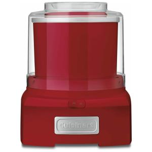 Sorveteira Isolamento Duplo, CUISINART ICE 21R, Vermelho