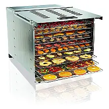 Desidratador de Alimentos, 10 Bandejas, 1200 W, Cronômetro Digital, 110v, PROCTOR SILEX 78450, Prateado
