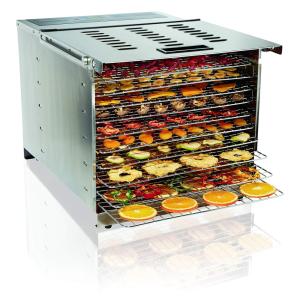 Desidratador de Alimentos, 10 Bandejas, 1200 W, Cronômetro Digital, 110v, PROCTOR SILEX 78450, Prateado
