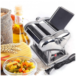 Máquina de Fazer Massas Elétrica de Aço Inoxidável, Ideal para Casa e Restaurante - PIAOCAIYIN
