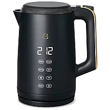 Chaleira Elétrica 1.7L com Desligamento Automático e Painel LED, 110V, Beautiful, Preto
